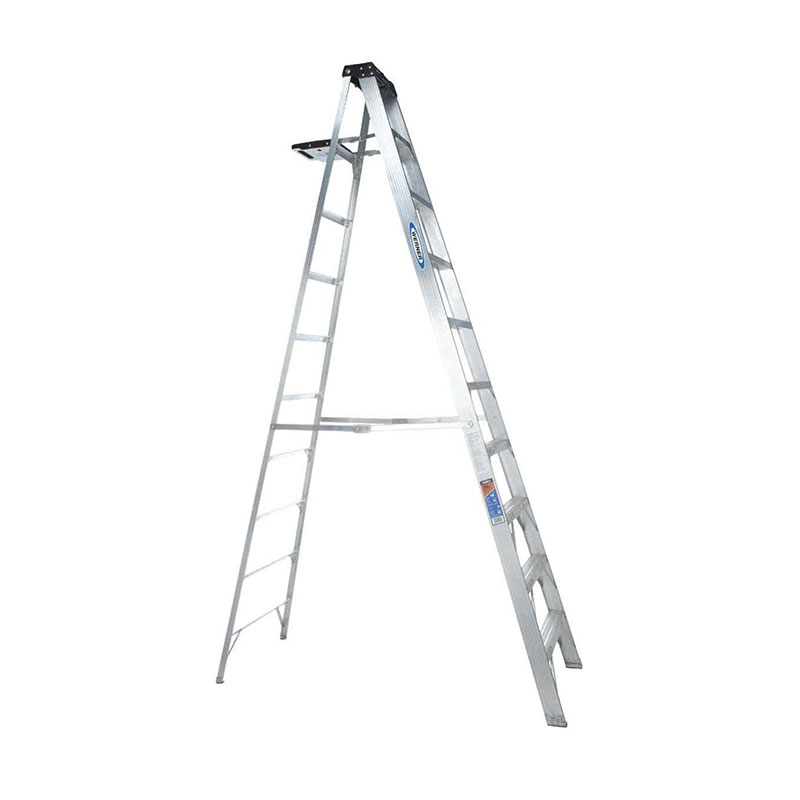 775138.jpg Werner 10 Ft. Aluminum Step Ladder with 300 Lb. Load Capacity - Image 1