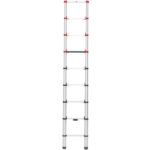 Hailo 11 Ft. Aluminum 9-Rung Telescoping Ladder with 330 Lb. Load Capacity