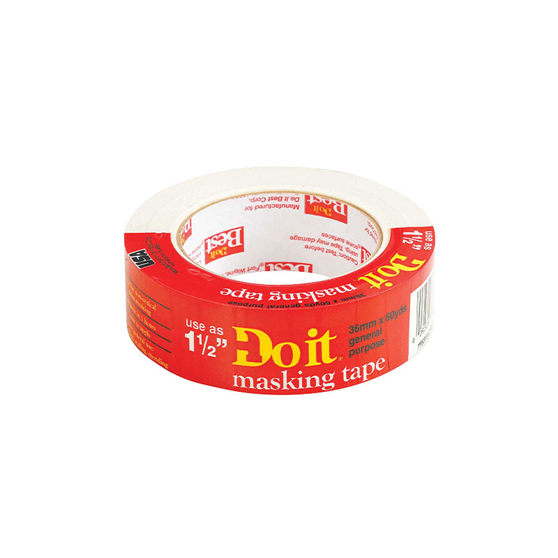 776319.jpg Do it Best 1.41 Inch x 60 Yard General-Purpose Masking Tape - Image 1