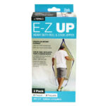 Trimaco E-Z Up Heavy-Duty Peel Stick Doorway Zipper 2 Pack