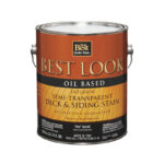 Best Look Oil Based Semi-Transparent Deck & Siding Exterior Stain