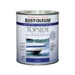 Rust-Oleum Gloss Marine Boat Topside Paint Navy Blue 1 Quart