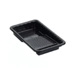 Linzer Plastic Mini Roller Paint Tray Black 7 Inch