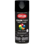 Krylon ColorMaxx 12 Oz. Semi-Gloss Spray Paint, Black