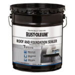 Rust-Oleum 4.75 Gal. Black Roof & Foundation Sealer
