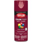 Krylon ColorMaxx12 Oz. Gloss Spray Paint, Burgundy