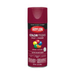 Krylon ColorMaxx Satin Spray Paint Burgundy