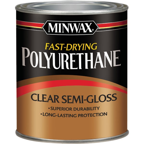 786357.jpg Minwax Semi-Gloss Fast-Drying Interior Polyurethane, 1 Qt. - Image 1