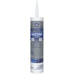 GE All Purpose Silicone 1 Sealant, White, 10.1 Oz. (GE112A)