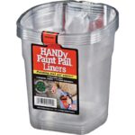 HANDy 1 Qt. Clear Paint Pail Liner 6-Pack