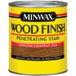 Minwax Wood Finish Penetrating Stain, English Chestnut, 1/2 Pt.