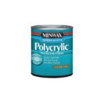 Minwax Polycrylic 1/2 Pint Semi-Gloss Water Based Protective Finish