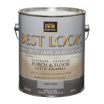 Do it Best Best Look 1 Gallon Heavy-Duty Acrylic Latex Satin Porch & Floor Enamel Light Gray