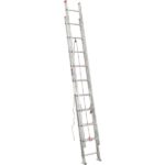 Werner 20 Ft. Aluminum Extension Ladder with 200 Lb. Load Capacity Type III Duty Rating