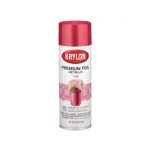 Krylon Premium Foil Metallic Spray Paint Red 8 Oz.