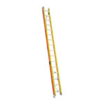 Werner GlideSafe 32 Ft. Fiberglass Tri-Rung Extension Ladder