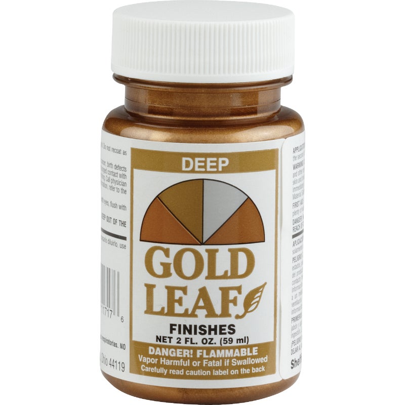 793029.jpg Sheffield Gold Leaf Deep Gold 2fl Oz Hobby Paint - Image 1