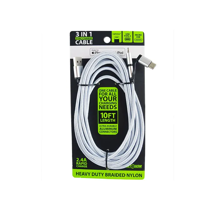 794080248376 Novelty Charging Cable 10' - Image 1
