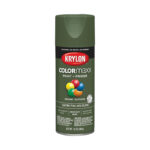 Krylon ColorMaxx Satin Spray Paint Italian Olive