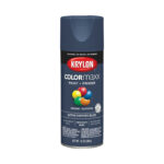 Krylon ColorMaxx Satin Spray Paint Oxford Blue