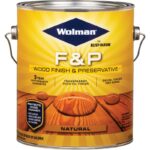 Wolman F&P Transparent Wood Finish And Preservative, Natural, 1 Gal.