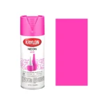 Krylon Neon Pink Spray Paint 12 Oz.