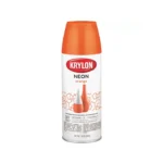 Krylon Neon Spray Paint Orange 12 Oz.