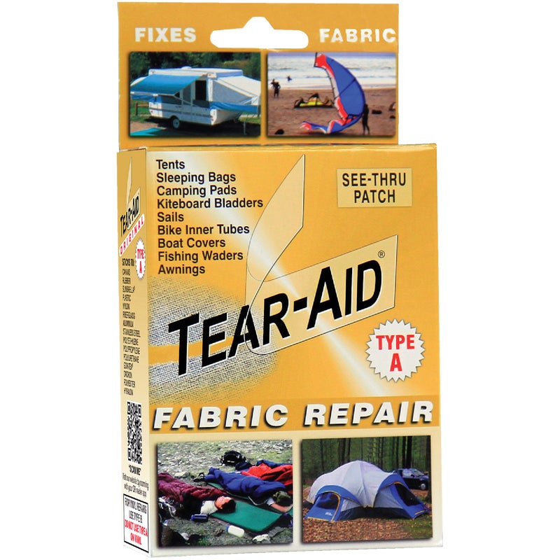 800194.jpg Tear-Aid Transparent Tent & Multi-Use Fabric Repair Kit - Image 1