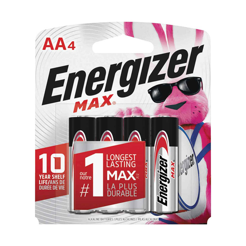 801537.jpg Energizer Max AA Alkaline Battery 4-Pack - Image 1
