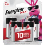 Energizer Max C Alkaline Battery (4-Pack)