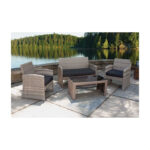 Outdoor Expressions Modena 4-Piece Chat Set
