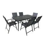 Outdoor Expressions Fairview 7-Piece Foldable Dining Set