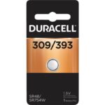 Duracell 309/393 Silver Oxide Button Cell Battery