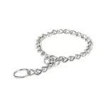 Boss Pet Guardian Gear Chrome Plated Steel Heavy Weight Dog Choke Chain 24 Inch