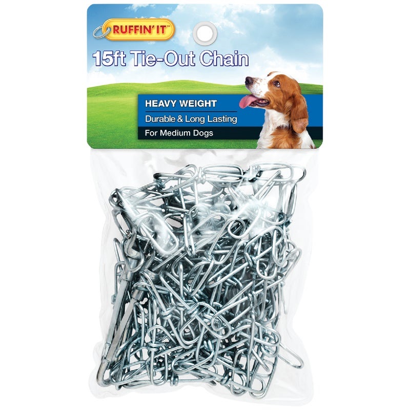 827724.jpg Westminster Pet Ruffin' it Heavy Weight Medium Dog Tie-Out Chain - Image 1