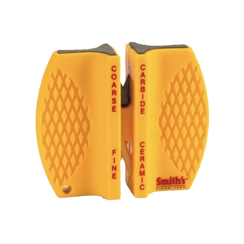 830984 Smith's 2-Step Knife Sharpener Yellow - Image 1