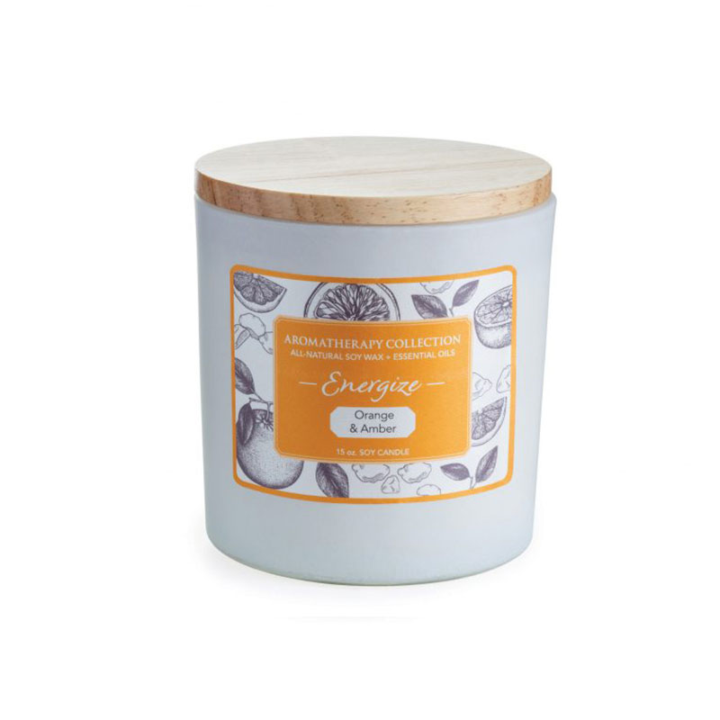 833245009244.jpg Candle Warmers 15oz Energize Aromatherapy Candle - Image 1