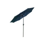 Outdoor Expressions 9 Foot Aluminum Heather Blue Patio Umbrella