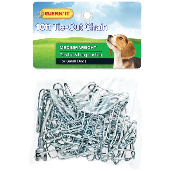 836508.jpg Westminster Pet Ruffin' it Medium Weight Small Dog Tie-Out Chain, 10 Ft. - Image 1