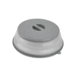 Core Home Collapsible Microwave Food Plate Cover Pewter