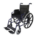 We Care Senior Living Essential Wheelchair Foldeable Armrest & Removable Footrest