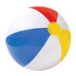 Intex 20 Inch Glossy Colored Panel Beach Ball