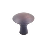 Kasaware Brushed Oil Rubbed Bronze Decorative Knob 4Pk