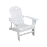 Leigh Country White Acacia Wood Adirondack Chair