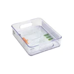Core Home Fridge Bin Clear 8x10x2.5 Inch