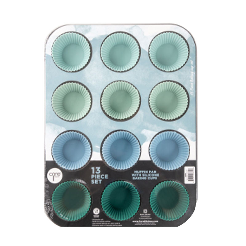 848974246266.jpg Core Home 13-Piece Muffin Pan & Liners Set - Image 1