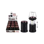 Diamond Vision Mini Compact Pop-Up Lantern With Red Light