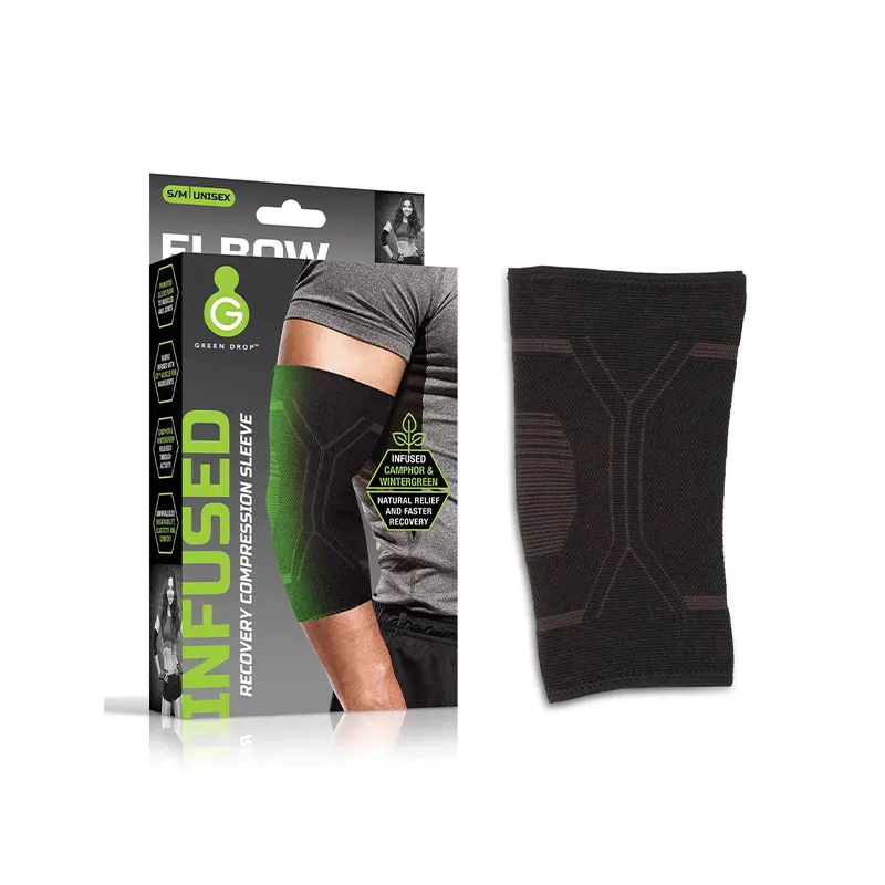 860005314508 Infused Recovery Compression Elbow Sleeve S/M - Image 1