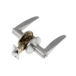 Toledo Bilbao Bed & Bath Lever Satin Nickel