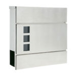Toledo Stainless Steel Square Mailbox